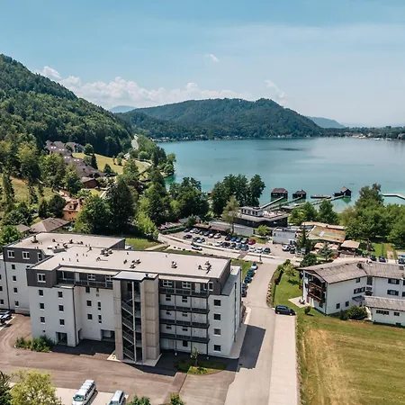 Fruehstueck Terrasse Mit 1 Schlafzimmer Apartament Unterburg am Klopeiner See